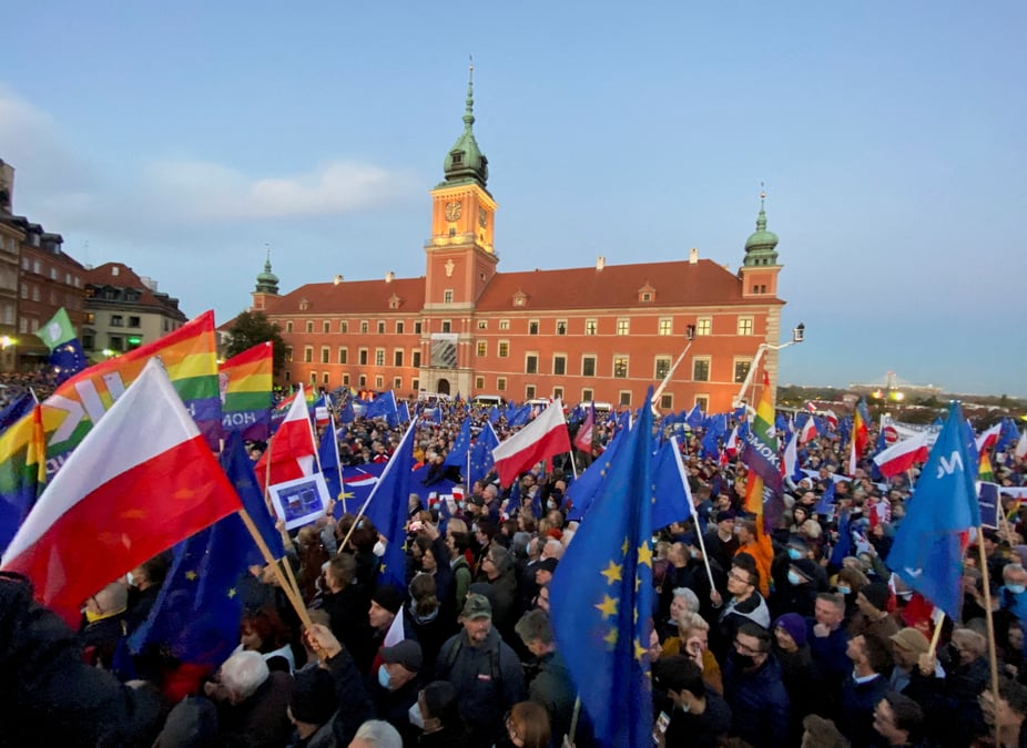 L'ue va infliger des amendes a la pologne pour sa reforme de la justice