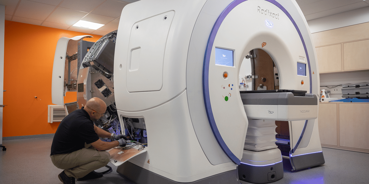 Airbus va aider l'Oncopole de Toulouse à utiliser l'intelligence artificielle pour éviter les pannes sur les machines de radiothérapie.