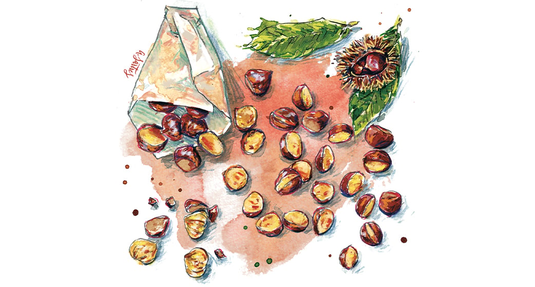 Cette semaine, tentez la poêlée de châtaignes selon la recette de Daniel Vernol.