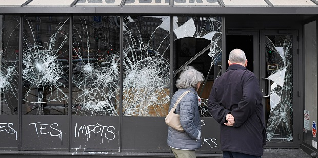 commercants gilets jaunes