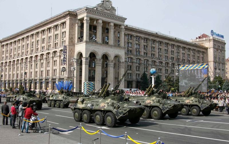 L'Ukraine fête son indépendance avec un déploiement de force