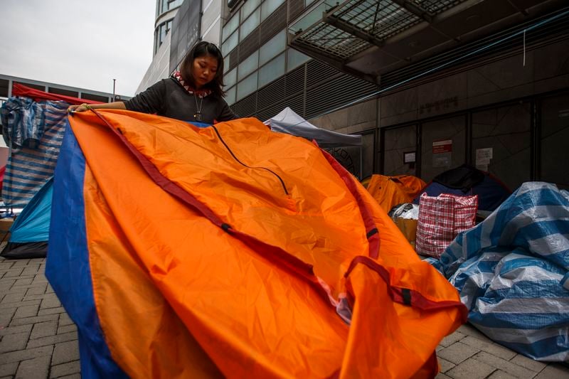 Les manifestants de Hong Kong évacuent le quartier de l'Amirauté