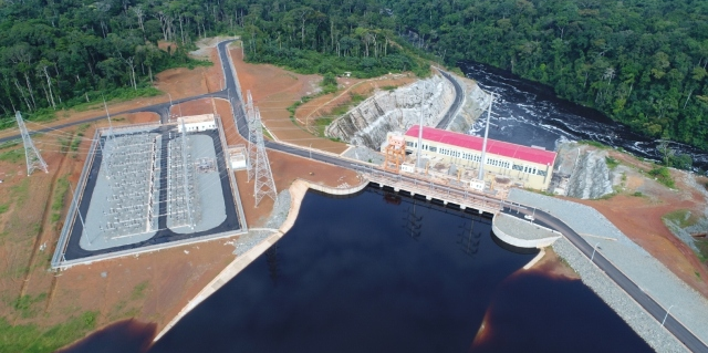 Cameroun barrage hydroélectrique de Memve’ele