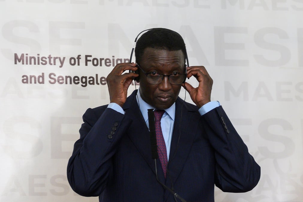 Le premier ministre senegalais amadou ba