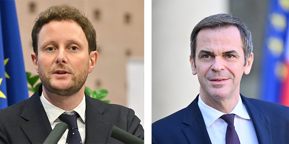 Clément Beaune et Olivier Véran