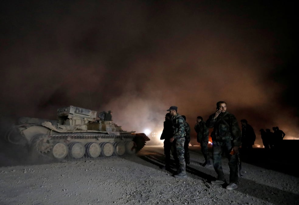 Syrie: les frappes n'affecteront pas la determination de l'armee