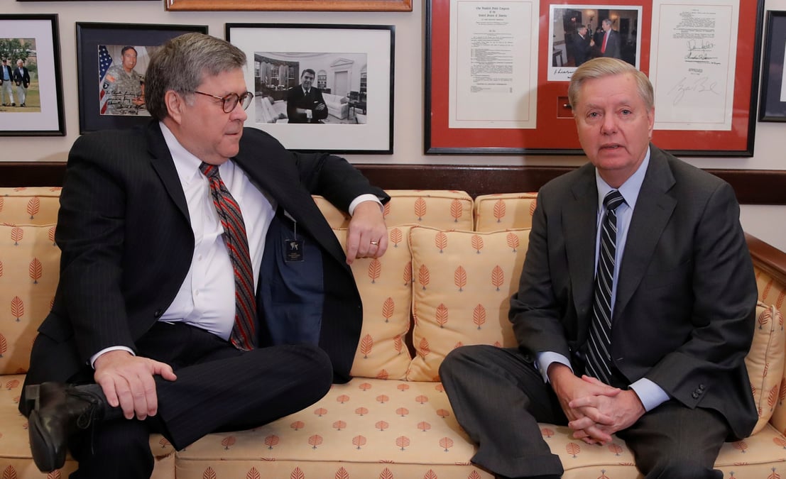 Usa: barr laissera le procureur mueller enqueter, assure graham