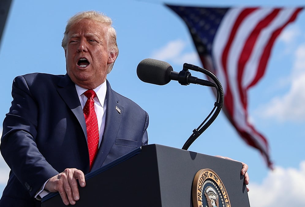 Trump prononcera a la maison blanche son discours de nomination