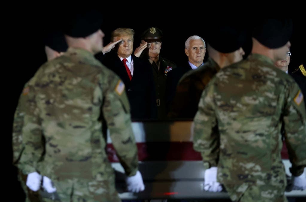 Trump reduit la presence militaire us en irak et en afghanistan