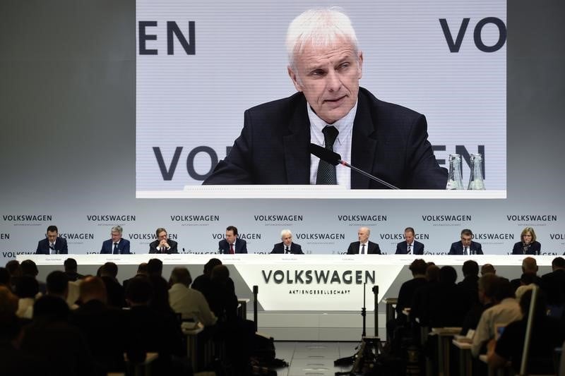 Le pdt de vw n'exclut pas des discussions de fusion avec fiat