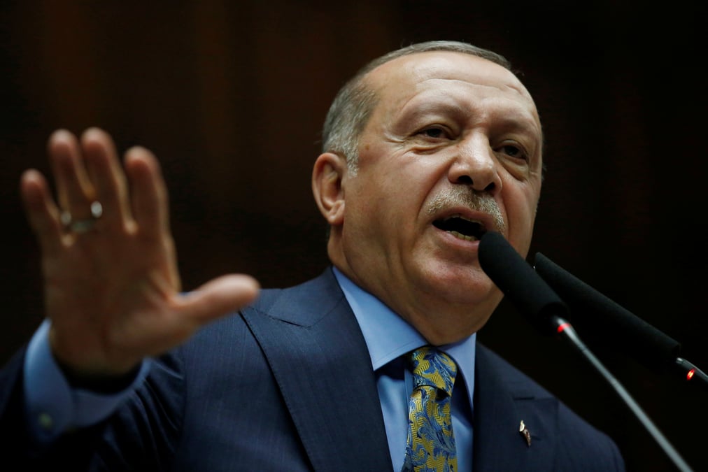 Syrie: erdogan annonce une offensive contre les kurdes a l'est de l'euphrate