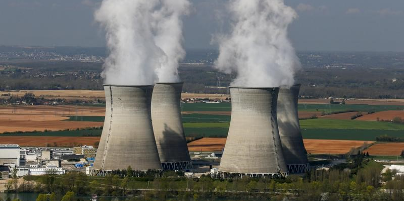 Feu et plan d'urgence a la centrale nucleaire de bugey