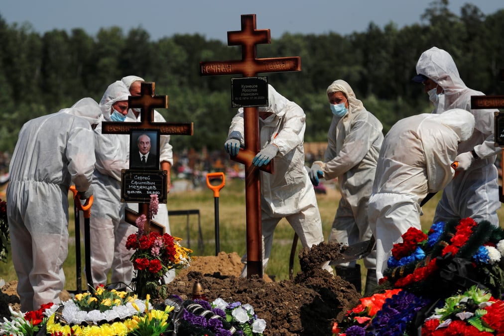La russie recense plus de 6.000 nouveaux cas de coronavirus