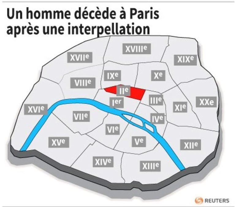 Un homme décède à Paris après une interpellation