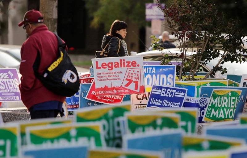 Légalisation de la marijuana dans l'Oregon et à Washington DC
