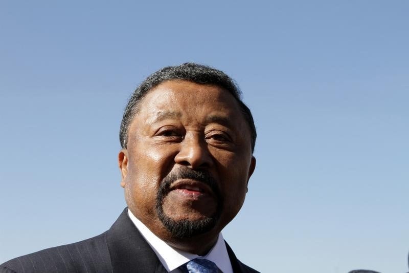 Jean ping, candidat de l'opposition pour la presidentielle au gabon
