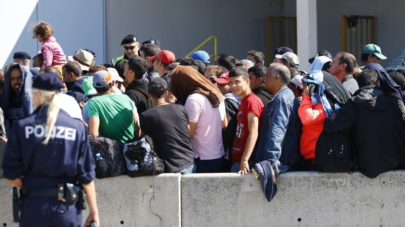 Une nouvelle vague de migrants attendue dimanche en autriche