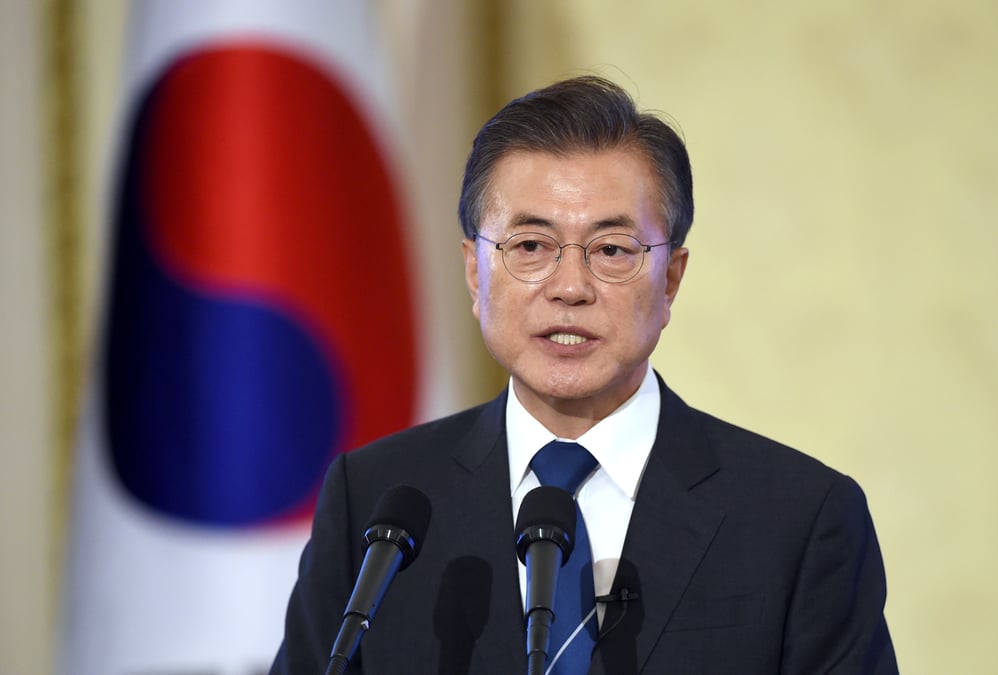 De nouveaux essais nucleaires et balistiques nord-coreens declencheraient une crise, declare moon jae-in