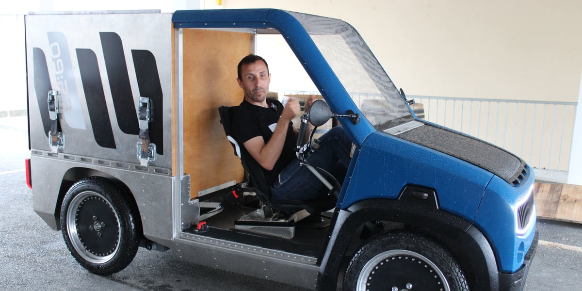 En 2023, Midipile a présenté son prototype le plus abouti : un véhicule léger, électrique, capable de se faufiler en ville ou sur zone d'activités.