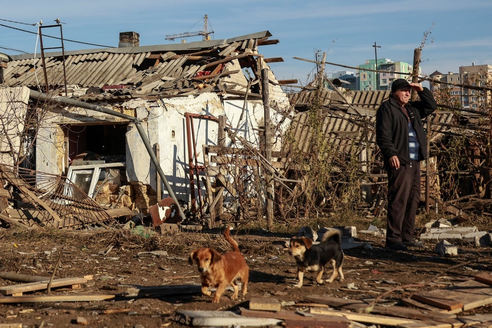 Consequences d'une attaque de drone russe a odessa