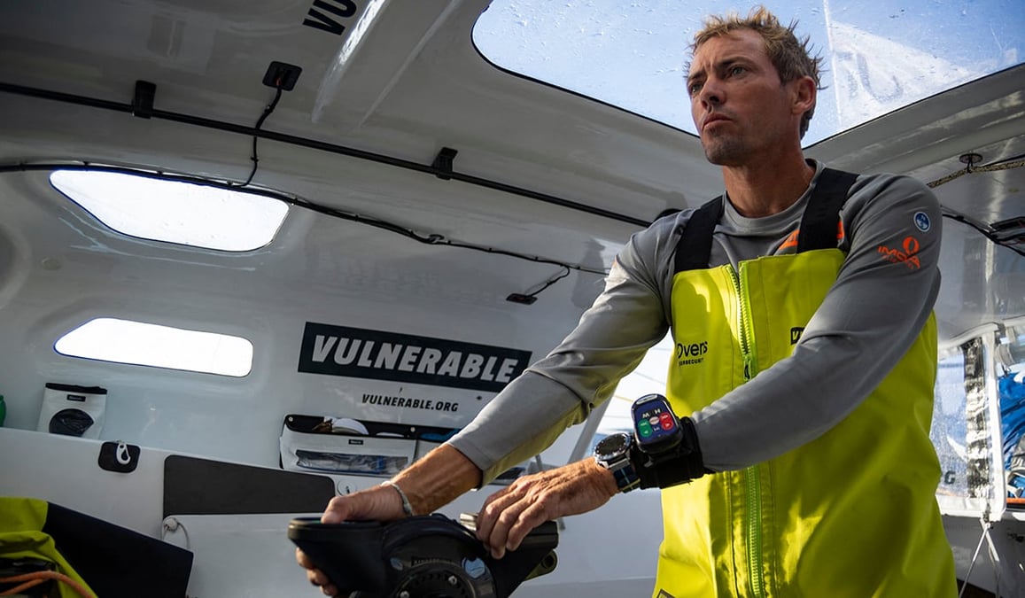 Le 12 septembre, Thomas Ruyant participait au Défi Azimut, dernière répétition avant le Vendée Globe.