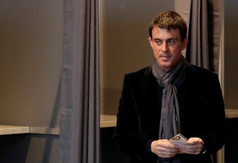 Manuel valls reconnait l'echec de la gauche aux departementales