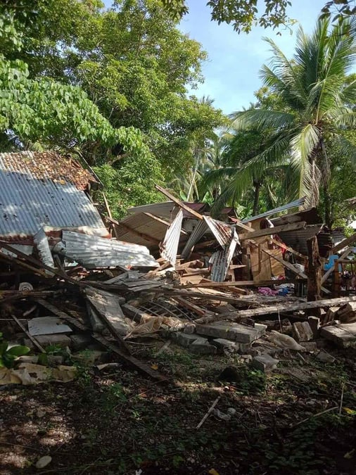 Seisme de magnitude 6,6 dans l'est des philippines