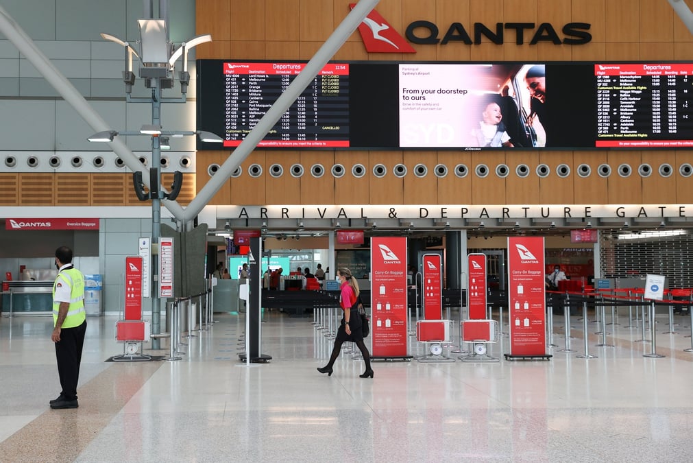 Coronavirus/australie: des vols interieurs au depart de sydney annules