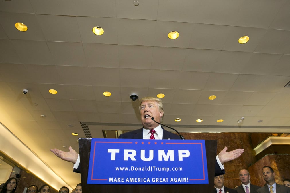 Donald trump marque sa difference sur l'iran et le mariage gay