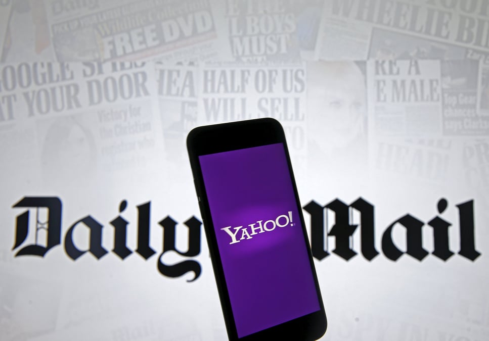 Daily mail n'a pas soumis d'offre a yahoo