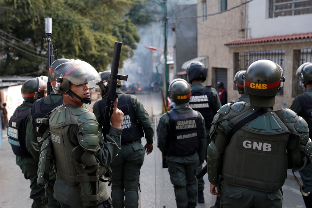 Caracas annonce l'arrestation de militaires seditieux