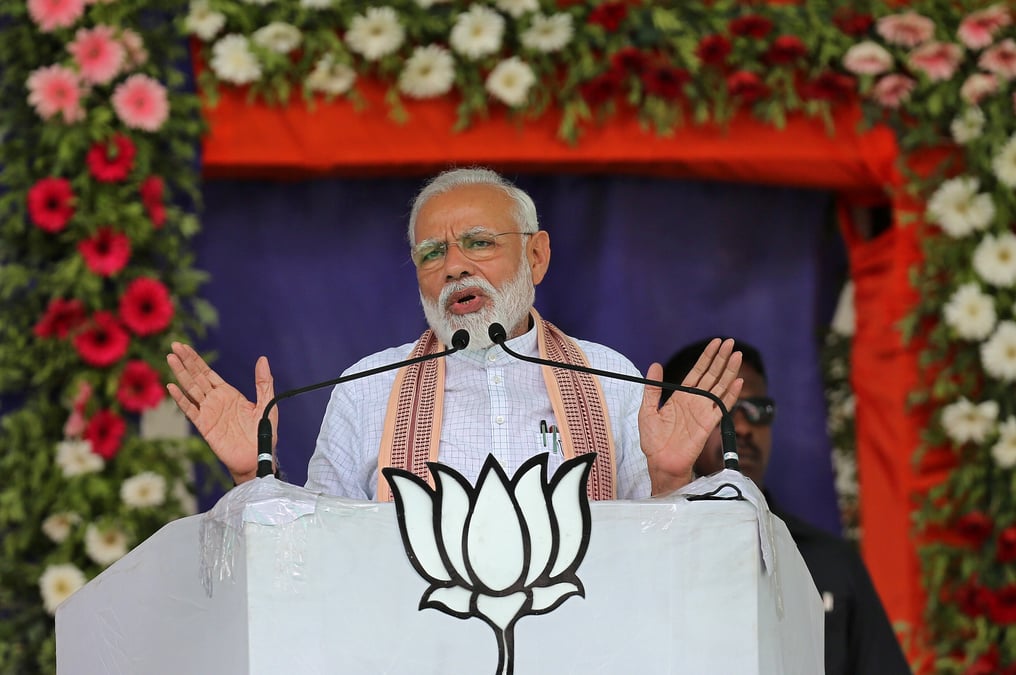 Deuxieme phase des elections legislatives en inde
