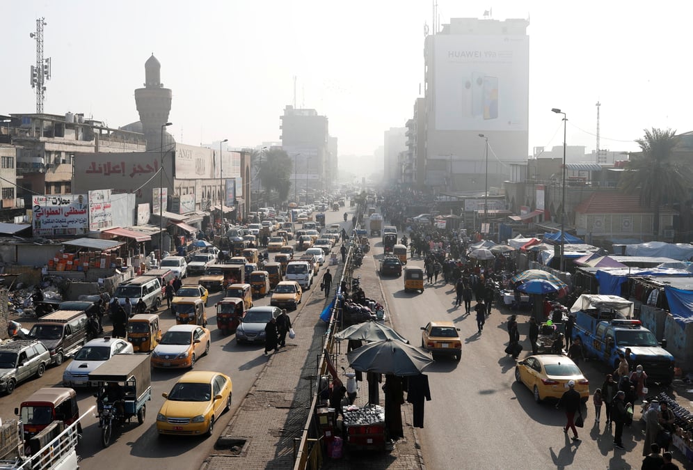 Irak: des roquettes tirees vers l'ambassade americaine a bagdad