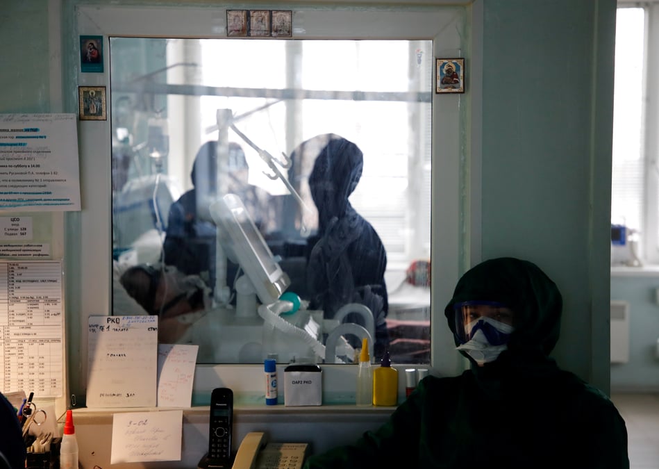 Coronavirus: la russie recense 23.586 nouveaux cas et 481 morts