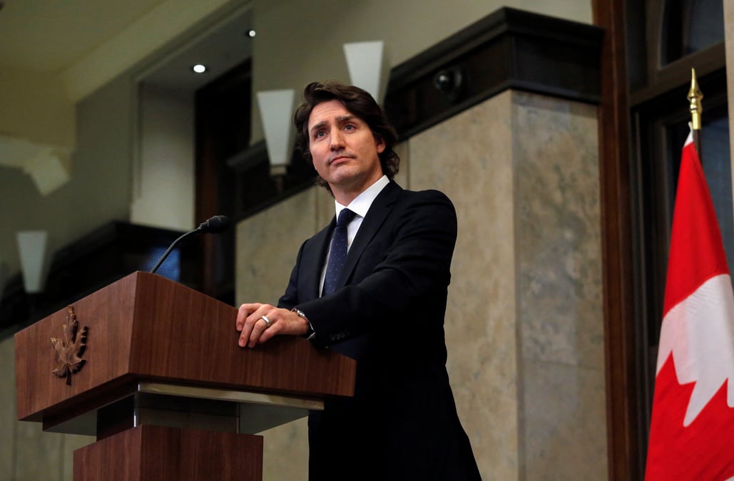 Canada: trudeau va recourir a des mesures exceptionnelles face aux manifestations, rapporte cbc
