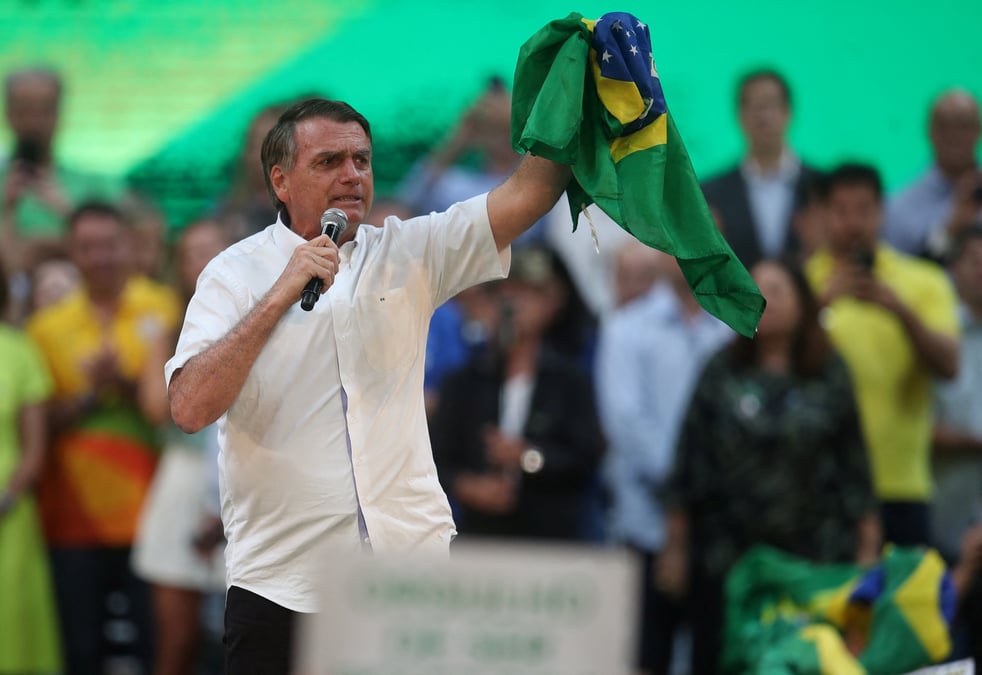 Bresil: bolsonaro lance officiellement sa campagne en vue d'une reelection