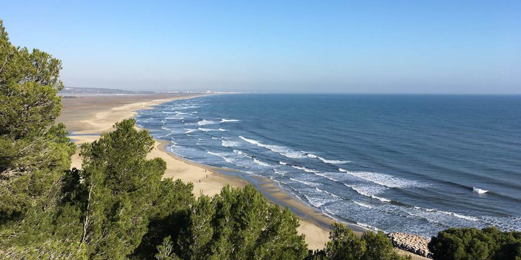 En Occitanie, le littoral (photo : La Franqui) et la campagne demeurent les deux univers de destination qui génèrent les plus forts volumes de nuitées touristiques.