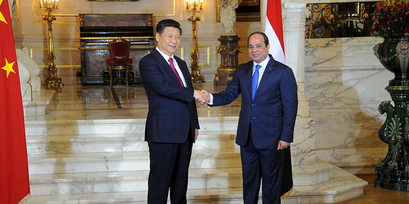 egypte chine