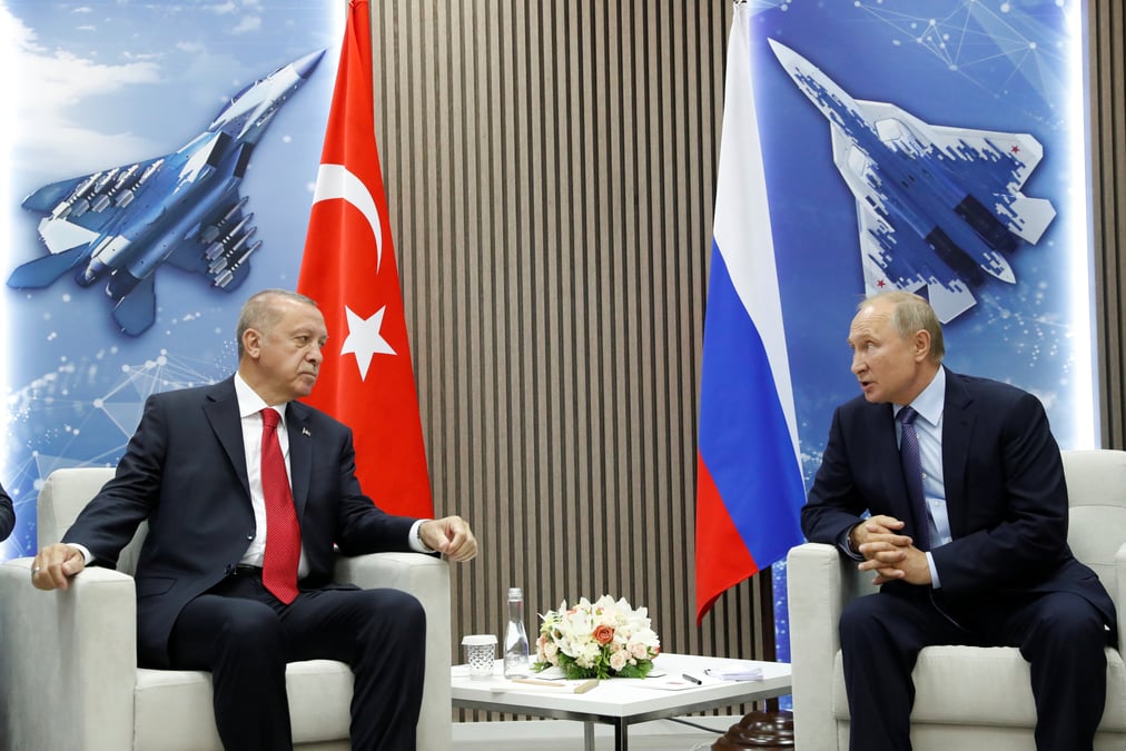 La syrie au centre des discussions poutine-erdogan a moscou