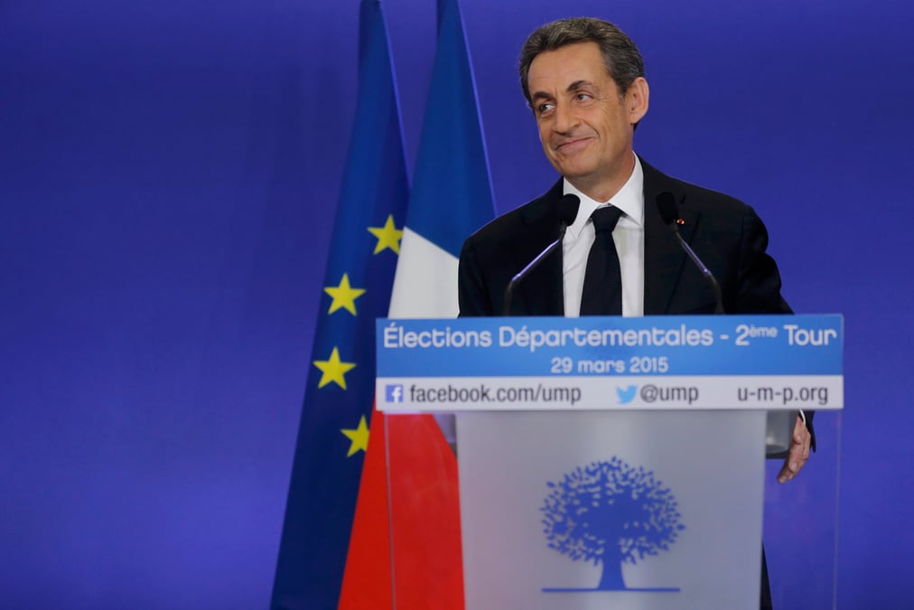 Nicolas sarkozy salue une etape historique vers l'alternance