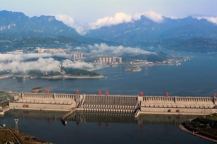 Les inondations en chine affectent le barrage des trois gorges