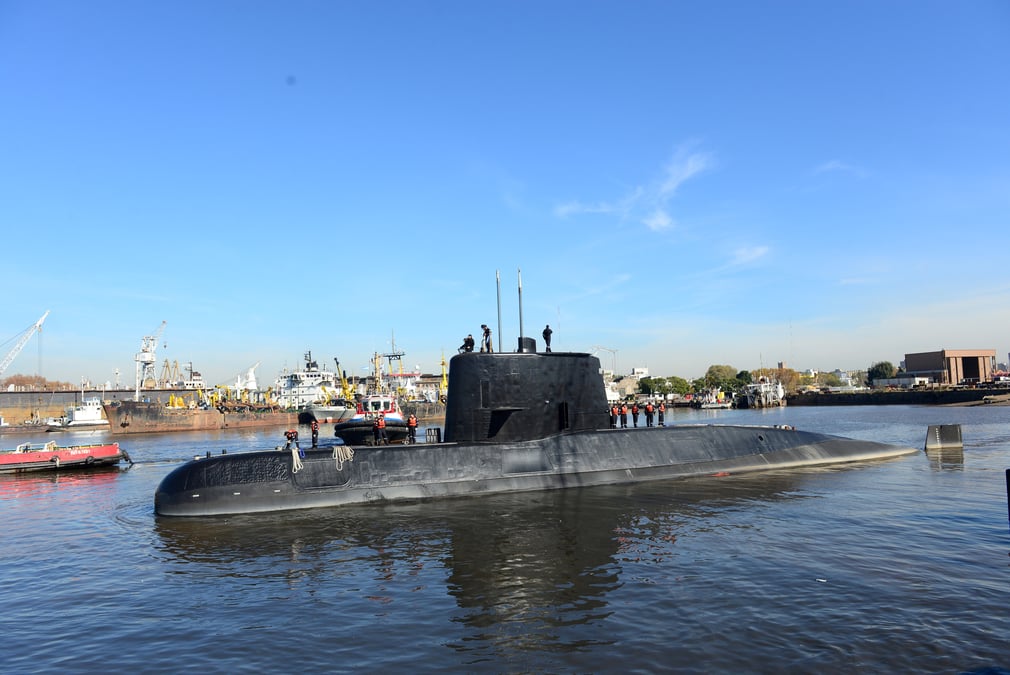 La marine argentine pense avoir ete contactee par un sous-marin manquant