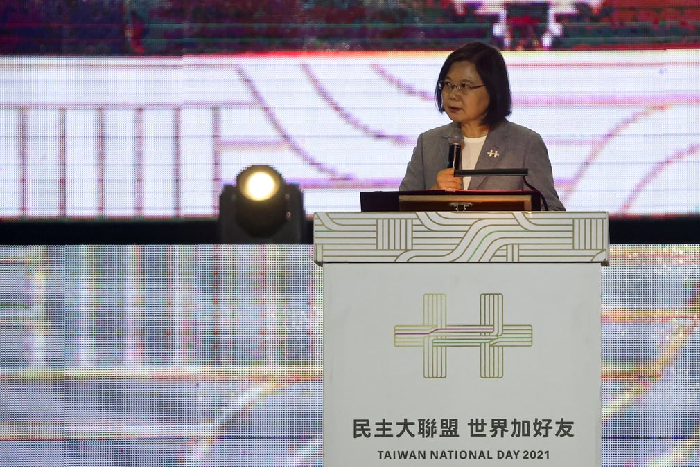 Taiwan ne cedera pas aux pressions de la chine, dit la presidente