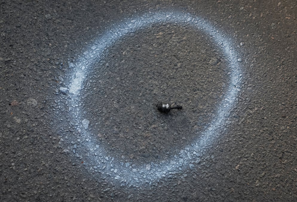 Un fragment de drone retrouve a kyiv