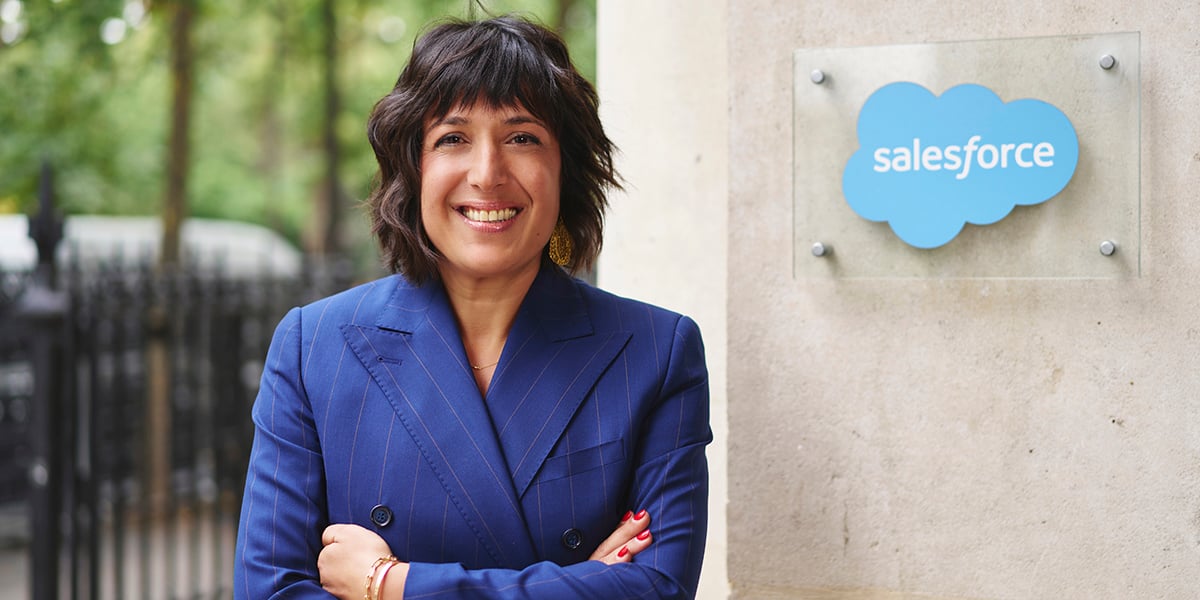 « La Tribune Dimanche » a rencontré Emilie Sidiqian, directrice France du géant du logiciel Salesforce.