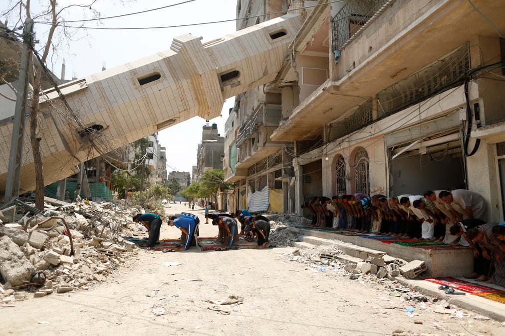 Le blocus israelien empeche la reconstruction de gaza