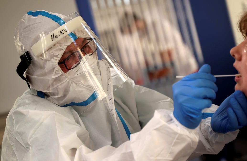 Coronavirus: pres de 1.400 nouveaux cas confirmes en allemagne