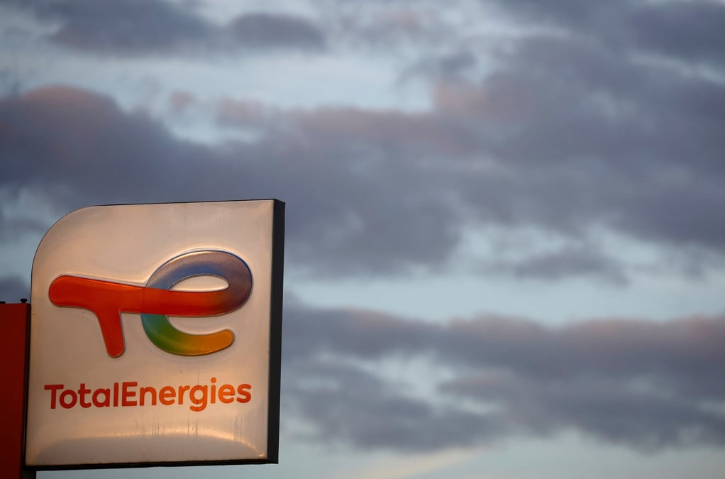 Une station-service totalenergies a vertou pres de nantes