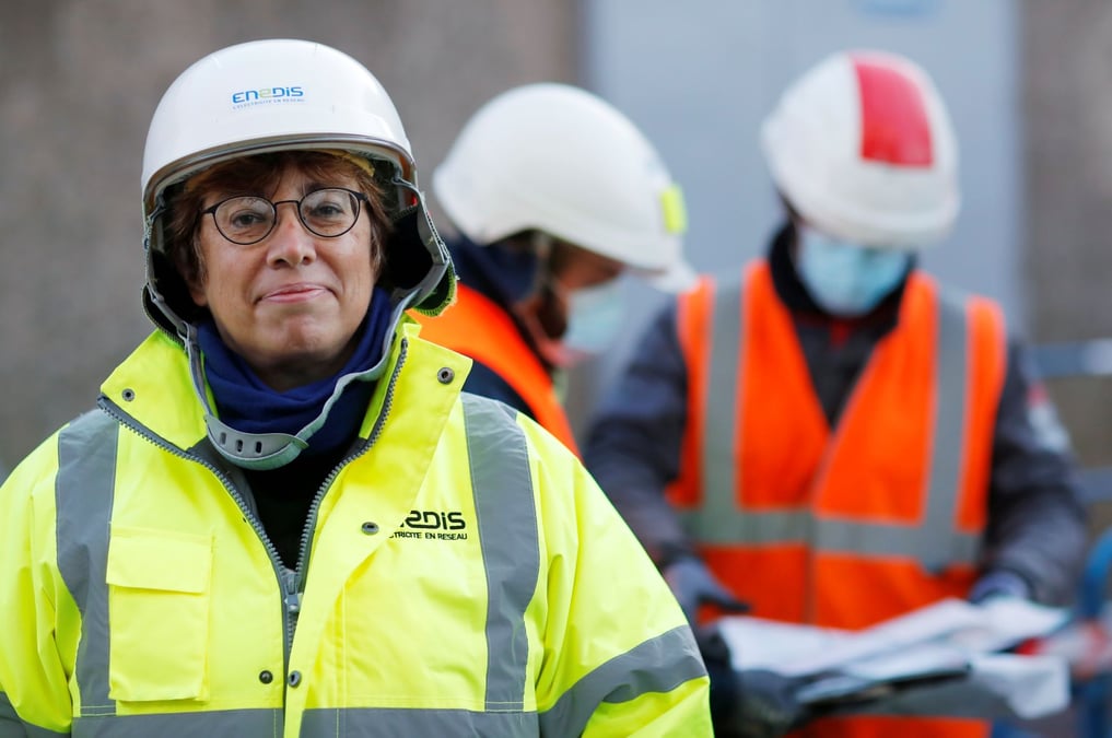 Marianne Laigneau, la présidente du directoire d'Enedis, veut rendre le réseau parisien « encore plus résilient au changement climatique ».