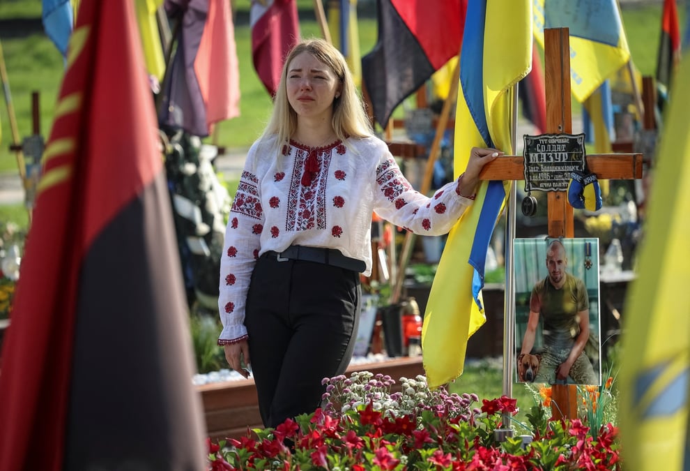 Celebrations du jour de l'independance en ukraine